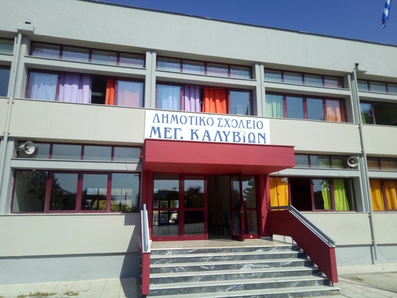 Δράση Αλληλεγγύης προς το Δημοτικό Σχολείο Μεγάλων Καλυβίων